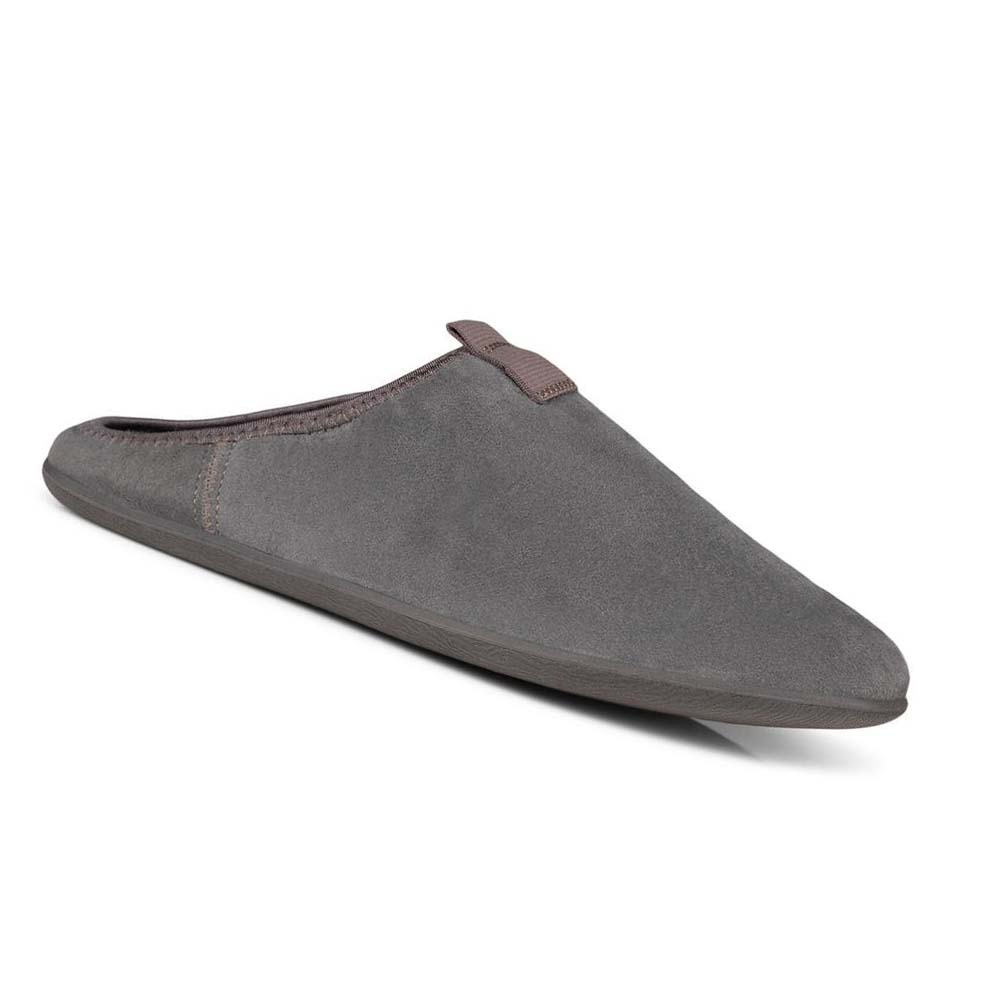 Men's Ecco Easy Slip-on Casual Shoes Grey | Canada 466GSO